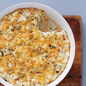 Cheesy Rice and Corn Casserole