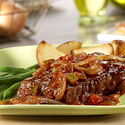 Picante Beef Steaks with Saut�ed Onions