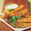 Curry Roasted Idaho� Potato Wedges with Raita