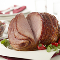 Chipotle-Glazed Ham with Cherry-Jcama Salsa